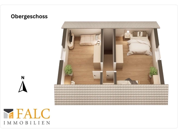 3D-Dachgeschoss