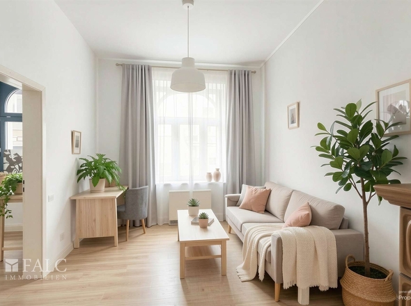 Wohnzimmer EG - (KI generiert)