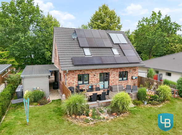 Hausansicht von hinten