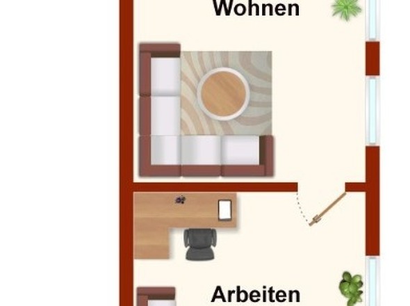 im Obergeschoss