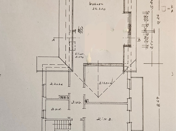 Grundriss Dachgeschoss