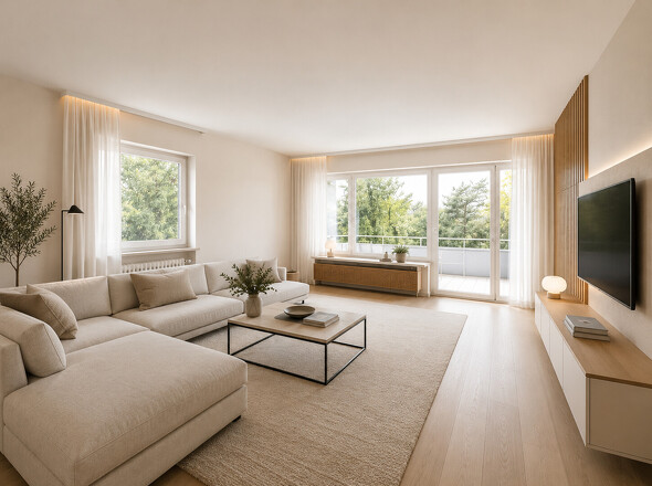 Wohnzimmer Nachher