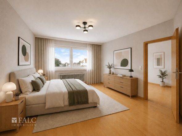 Schlafzimmer (KI-Visualisierung)