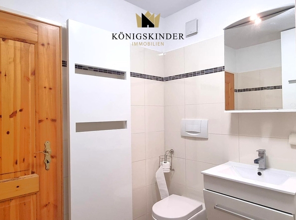 Bad mit Dusche WC