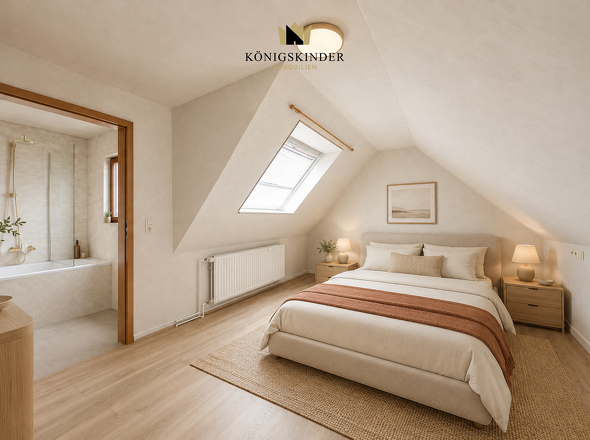 KI-Visualisierung - Schlafzimmer