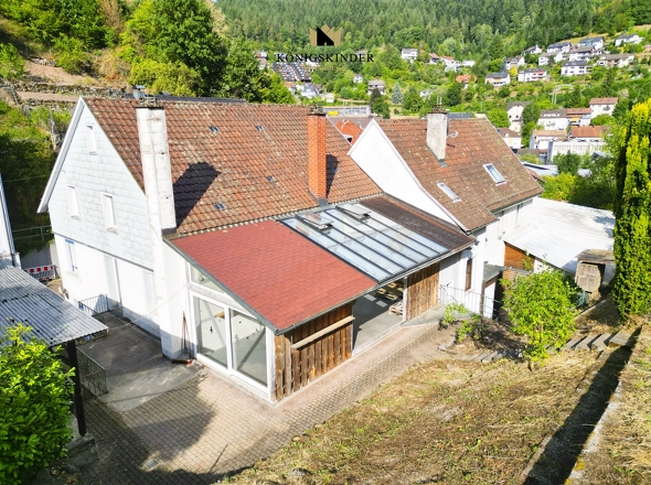 Ansicht auf das Wohnhaus 