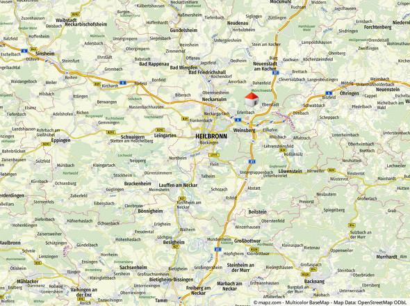 Kartenausschnitt