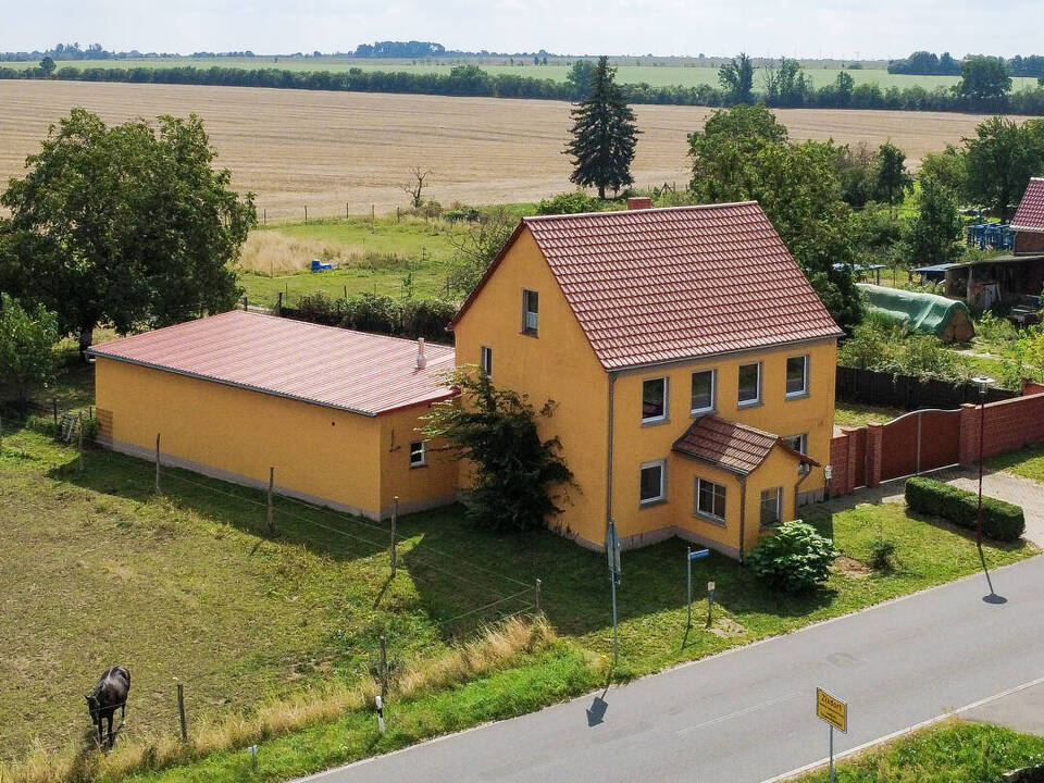 seitliche Ansicht von Oben