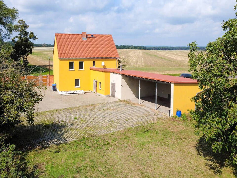 Rückseite von Oben