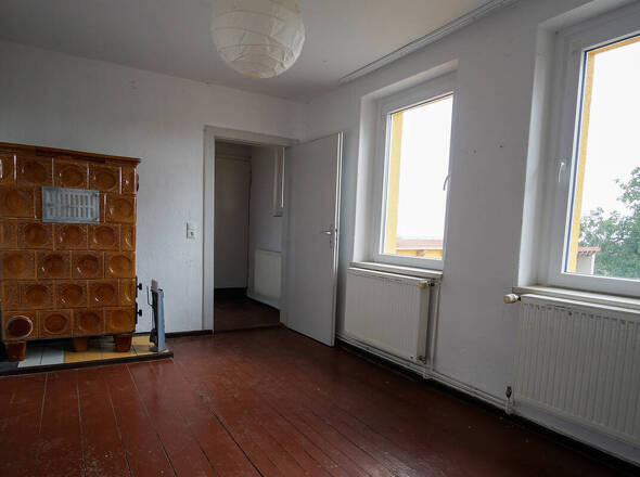 Zimmer im Obergeschoß Hofseite