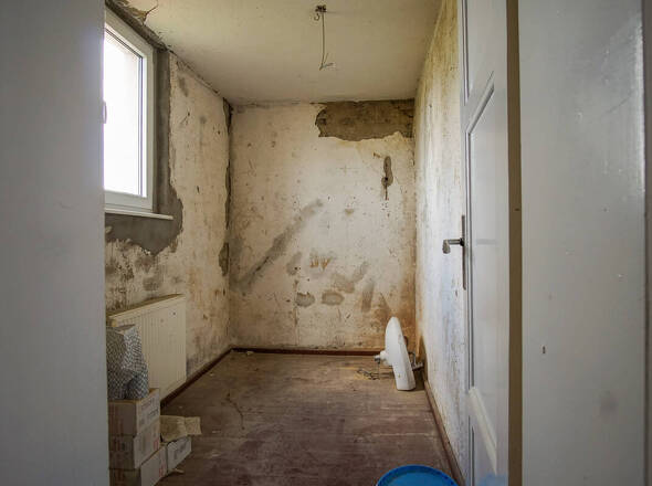 zukünftiges Bad im Obergeschoß