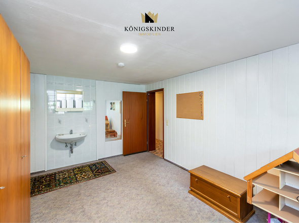 Beheizbares Zimmer im Keller