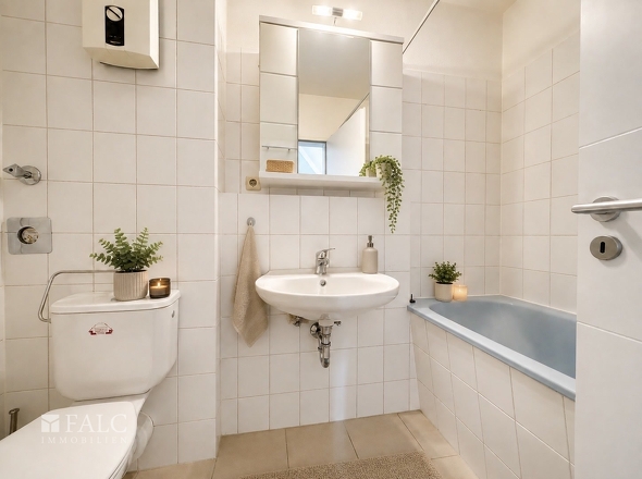 Badezimmer KI Home Staging