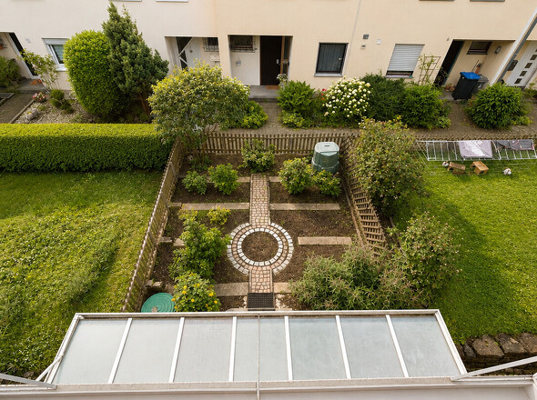 Ausblick von Balkon OG