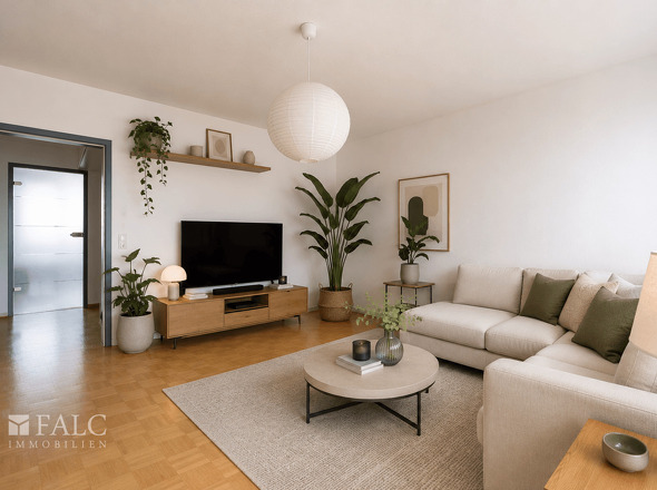 Einrichtungsbeispiel Wohnzimmer