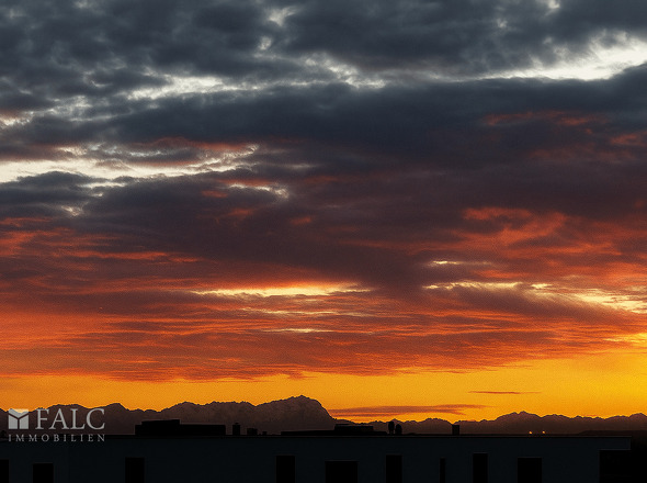 Blick Zugspitze