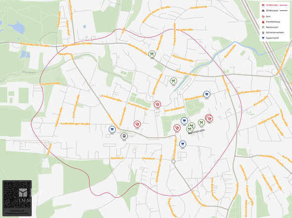 Lageplan (Mikro)