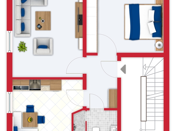 Wohnung Dachgeschoss