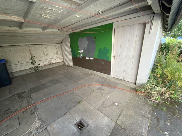 Carport mit Stall