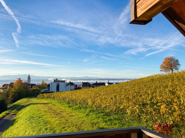 Sicht vom Balkon