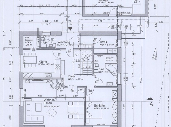 Erdgeschoss Grundriss, Frida Nadig Weg 17, Herford-1