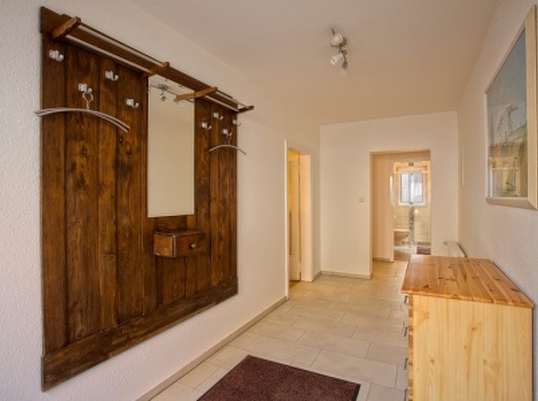 Flur mit Garderobe