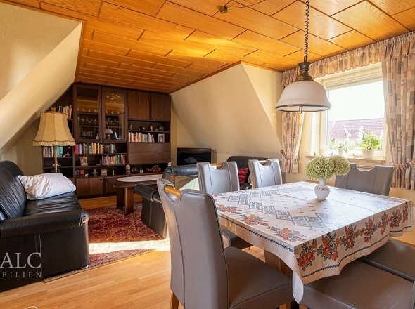Einliegerwohnung Wohnzimmer - (KI generiert)