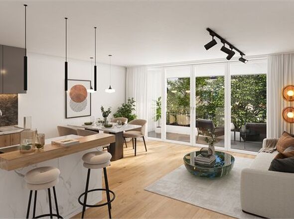 Das Wohnzimmer (Visualisierung