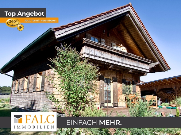 Ökol. Natur-Holzmassivhaus