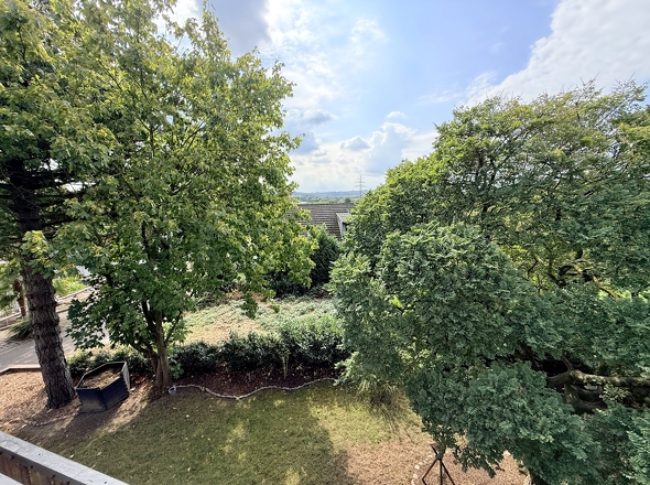 Ausblick vom Balkon