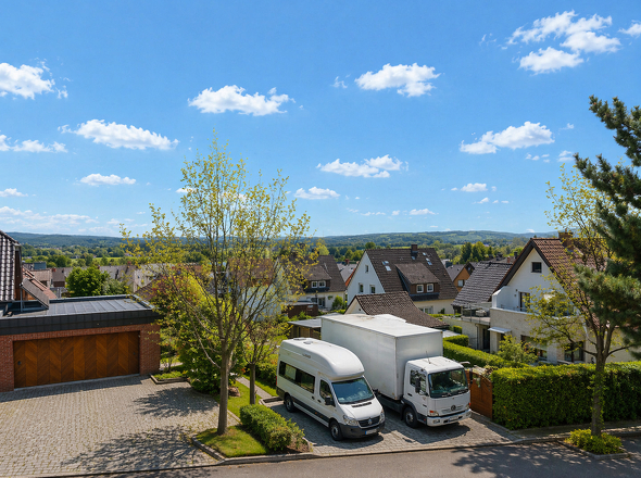 Ausblick bis zur Weser