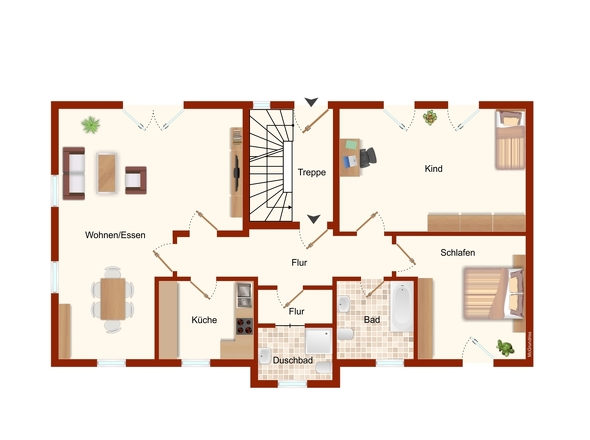 Haus-B-Erdegeschoss