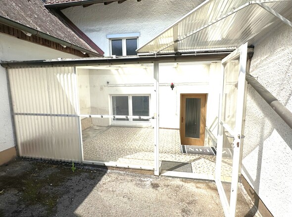 Terrasse / Eingangsbereich Erdgeschoss