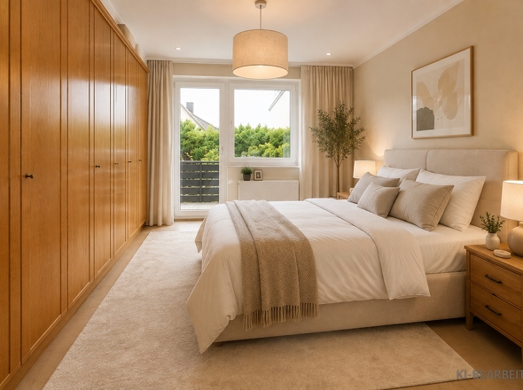 Einrichtungsbeispiel Schlafzimmer