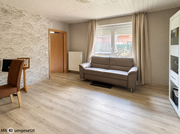 Zimmer im EG (mit KI bearbeitet)