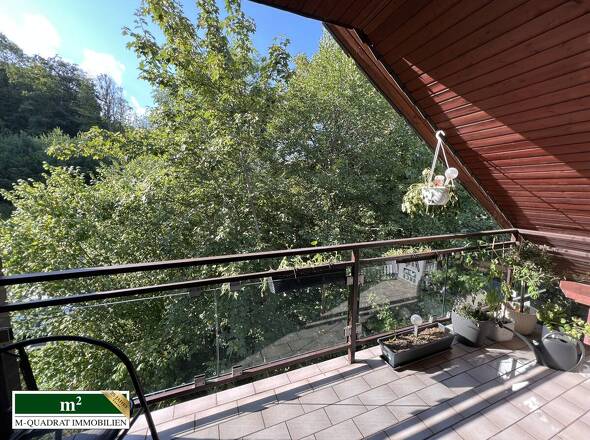 Gemütlicher Balkon