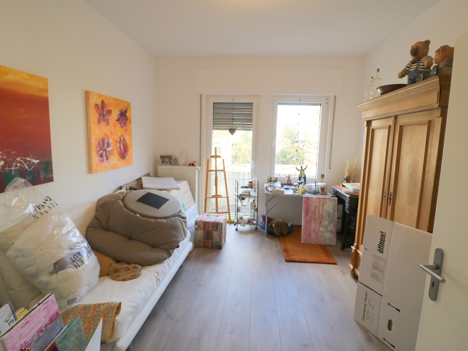 Zimmer 1 mit kleinem Balkon