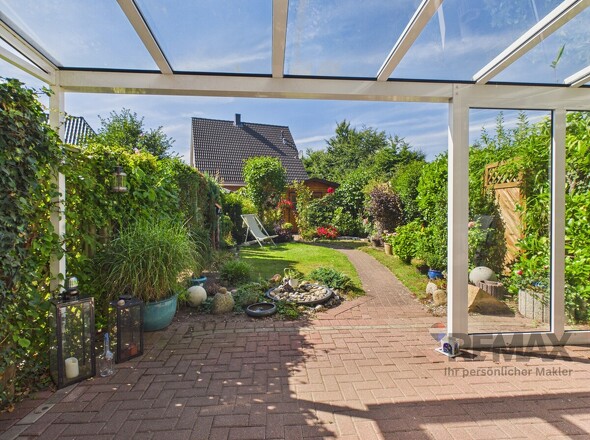 überdachte Terrasse