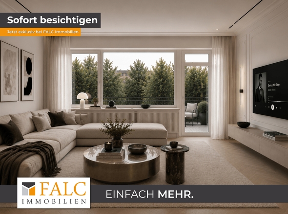 Wohnzimmer KI-generiert