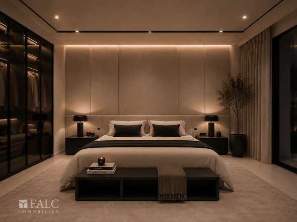Schlafzimmer KI-generiert