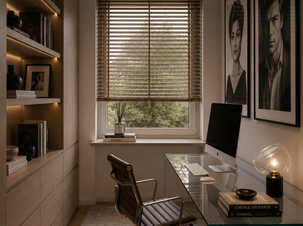 Arbeitszimmer KI-generiert