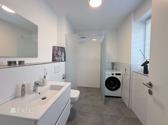 Badezimmer im Erdgeschoss