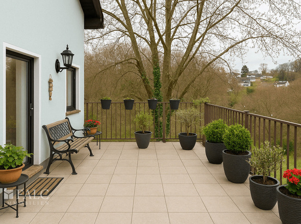Terrasse KI-generiert