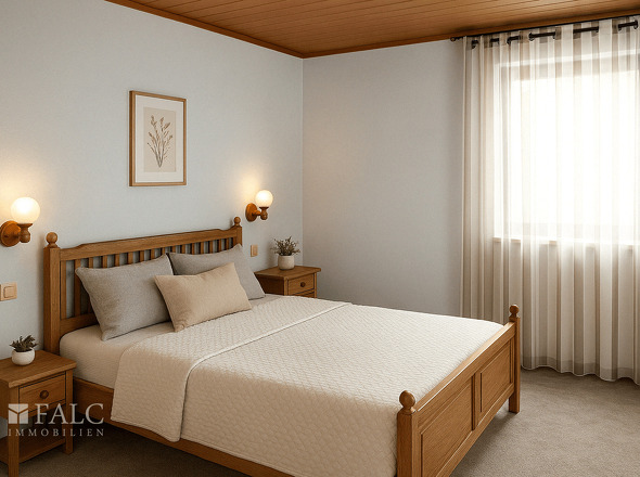 Schlafzimmer KI-generiert