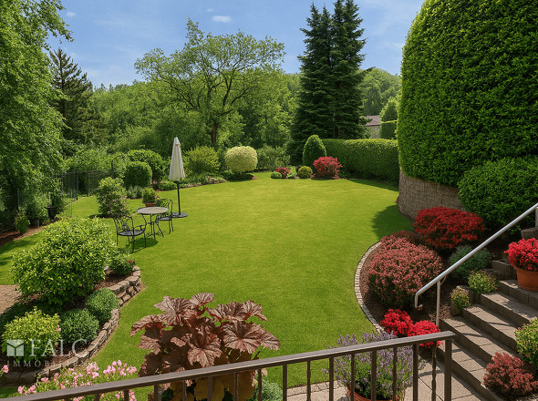 Garten KI-generiert