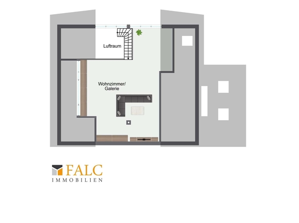 Galerie/Maisonettegeschoss