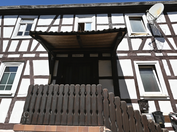 Eingang z. Haus