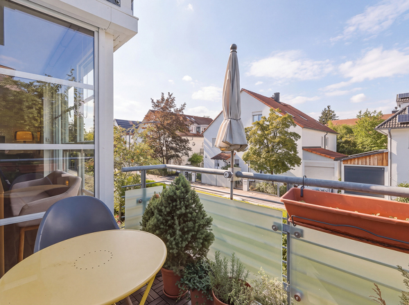 Balkon Südausrichtung