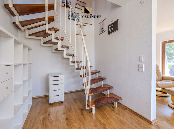 Holztreppe