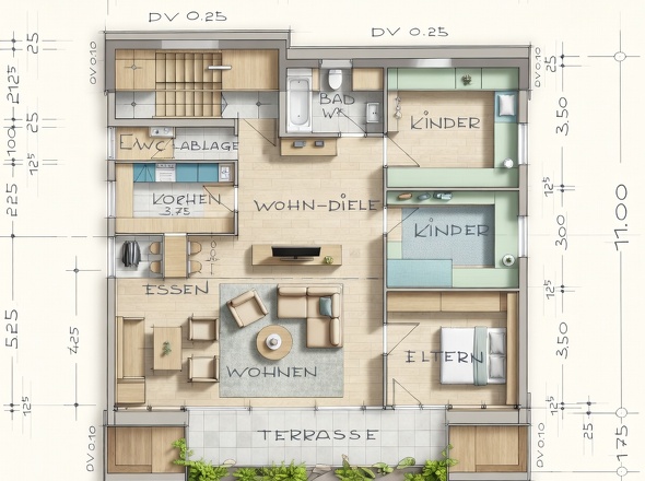 Grundriss 
